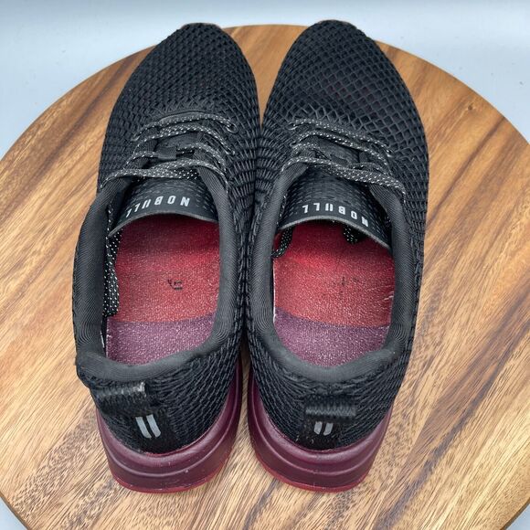 Nobull Mesh Runner Mens Size 13 Red Black Running Sneakers - Picture 5 of 8